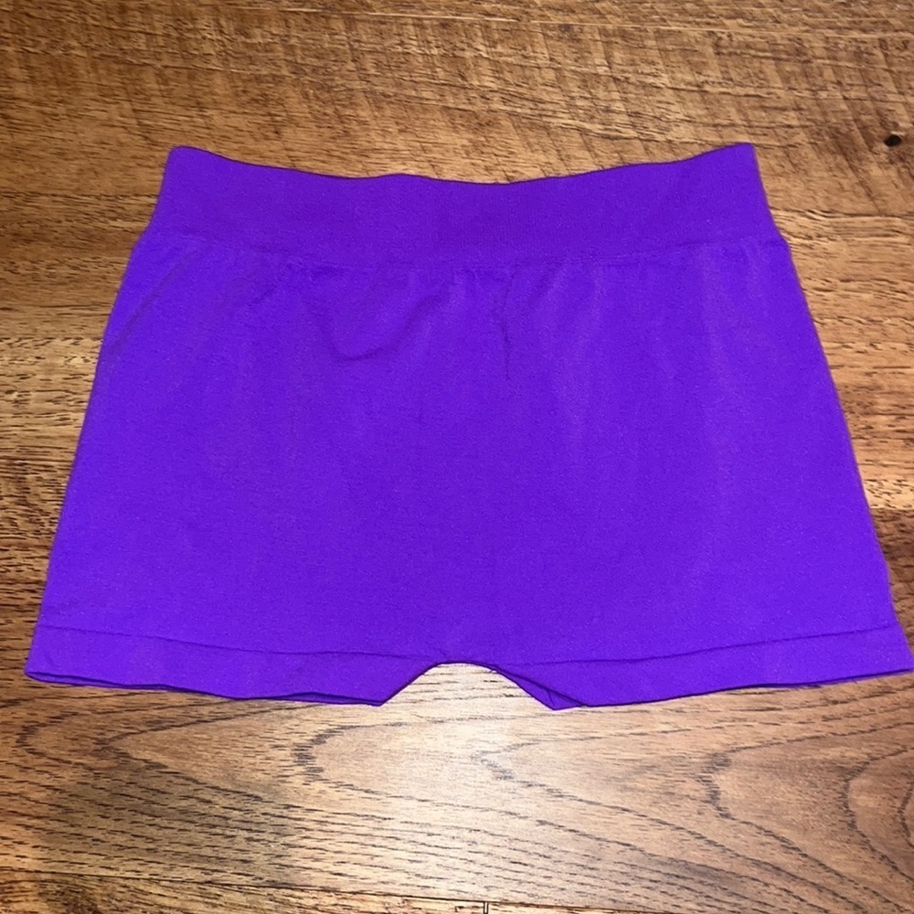 Kurve Girl’s Purple Stretch Shorts One Size
